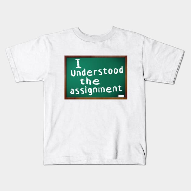 ASSIGNMENT Kids T-Shirt by MW KIDS